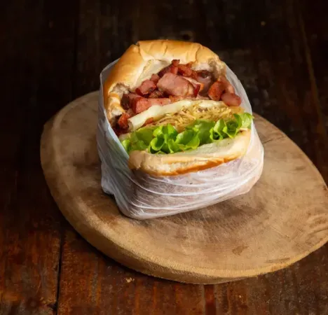 Combo X-Bacon + Refri 200 ml