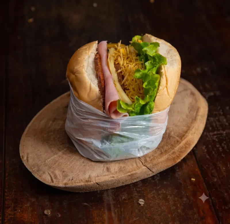Combo X-Burguer + Refri 200 ml