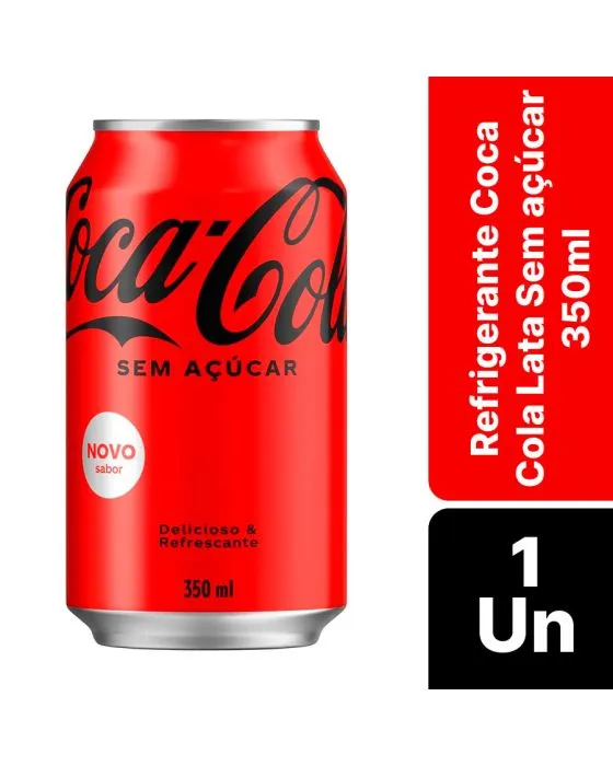 Coca Cola Zero Lata 350ml